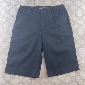 Nike Golf Dri Fit Kids Large L Black Athletic Shorts Performance Youth
